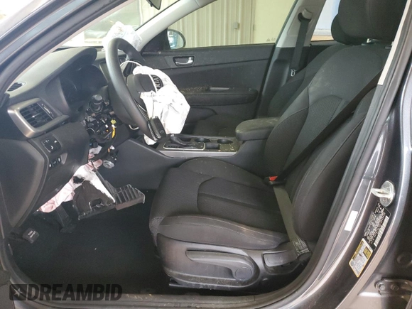 2020 Kia Optima LX with VIN 5XXGT4L3XLG439650, listed as a Copart auction lot 57355505 with Not provided miles and Salvage title. Bid and sale history available at DreamBid. Image 7.