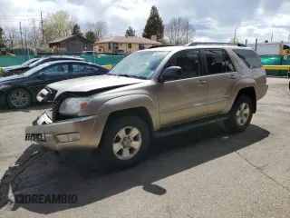 2004 Toyota 4Runner SR5 with VIN JTEBU14R840036080, listed as a Copart auction lot 54222915 with 216,455 mi miles and Salvage title. Bid and sale history available at DreamBid. Image 1.