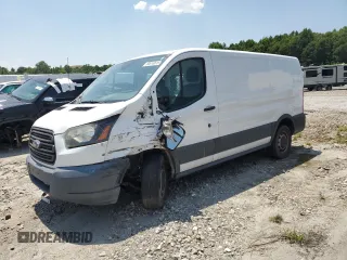 2016 Ford Transit Cargo with VIN 1FTYE1ZM9GKA40186, listed as a Copart auction lot 60616615 with 157,411 mi miles and Salvage title. Bid and sale history available at DreamBid. Image 1.
