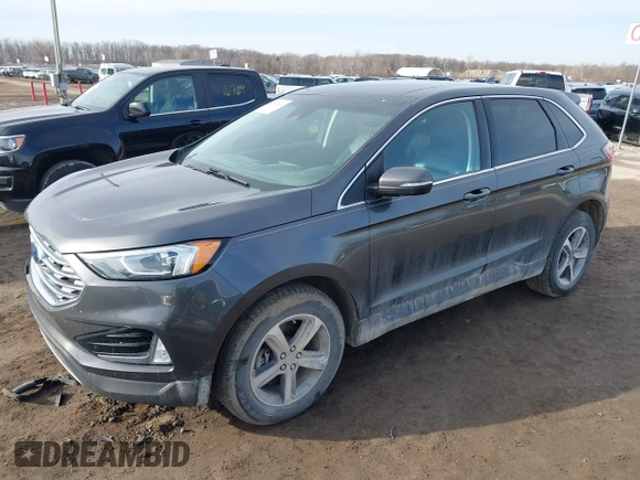 2020 Ford Edge SEL with VIN 2FMPK4J98LBA48289, listed as a IAAI auction lot 41802819 with 105,403 mi miles. Bid and sale history available at carsss.com. Image 2.