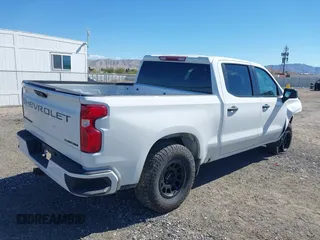 2024 Chevrolet Silverado 1500 Custom with VIN 1GCPABEK7RZ157809, listed as a IAAI auction lot 41632954 with 7,884 mi miles and . Bid and sale history available at DreamBid. Image 4.