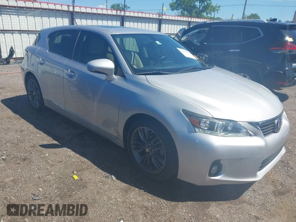 2012 Lexus CT 200h z VIN JTHKD5BH4C2095618, wystawiony jako IAAI lot #42167936 z przebiegiem 80 019 mil mil oraz . Historia ofert i sprzedaży dostępna na DreamBid. Obrazek 1.