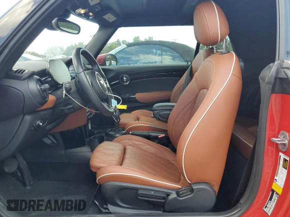 2024 MINI Convertible Cooper S with VIN WMW43DL09R3R36560, listed as a Copart auction lot 60325395 with 10,619 mi miles and Salvage title. Bid and sale history available at DreamBid. Image 7.