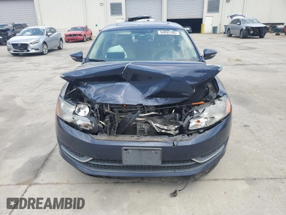 2012 Volkswagen Passat SE z VIN 1VWBP7A31CC058642, wystawiony jako Copart lot #54897785 z przebiegiem 239 304 mil mil oraz Szkoda całkowita • Salvage title. Historia ofert i sprzedaży dostępna na DreamBid. Obrazek 5.