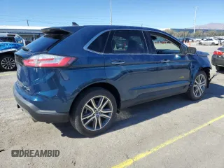 2020 Ford Edge Titanium z VIN 2FMPK4K92LBB47043, wystawiony jako Copart lot #46336085 z przebiegiem 13 733 mil mil oraz Szkoda całkowita • Salvage title. Historia ofert i sprzedaży dostępna na DreamBid. Obrazek 3.