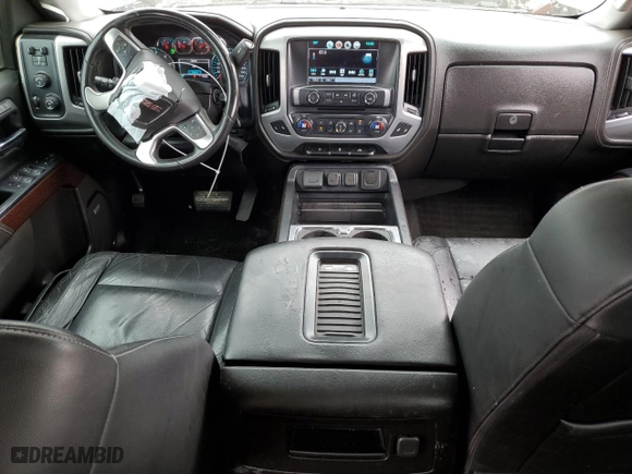 2018 GMC Sierra 1500 SLT with VIN 3GTU2NEC4JG101793, listed as a Copart auction lot 44192455 with 165,256 mi miles and Salvage Title. Bid and sale history available at carsss.com. Image 8.