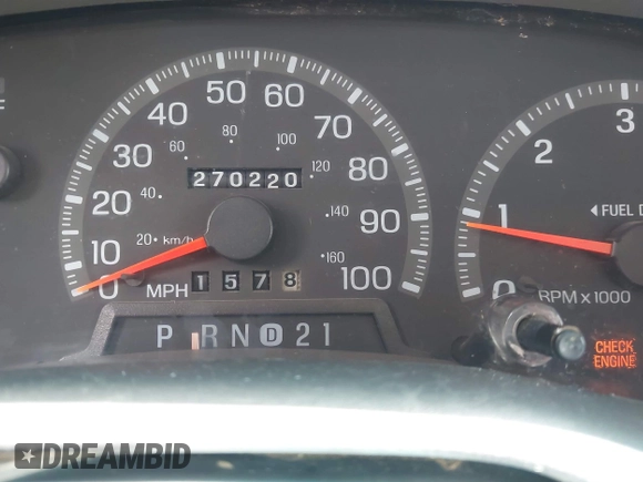 1997 Ford F-150 с VIN 2FTDX18WXVCA53204, выставлен на аукционе IAAI как лот 42651748 с пробегом 270 220 миль миль и . История ставок и продаж доступна на DreamBid. Изображение 7.
