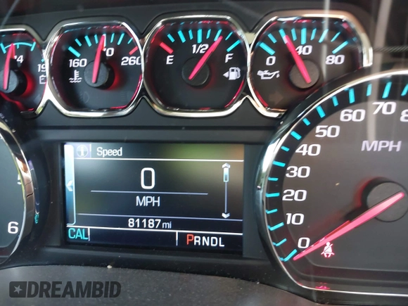 2018 Chevrolet Silverado 1500 LT with VIN 3GCPCREC1JG603937, listed as a IAAI auction lot 42067510 with 81,187 mi miles and . Bid and sale history available at DreamBid. Image 7.