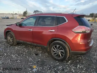 2016 Nissan Rogue SL with VIN 5N1AT2MT6GC751068, listed as a Copart auction lot 42534145 with 159,468 mi miles and Salvage Title. Bid and sale history available at carsss.com. Image 2.