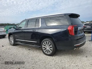 2023 GMC Yukon XL Denali with VIN 1GKS1JKL6PR342758, listed as a Copart auction lot 87909695 with 48,188 mi miles and Clean Title. Bid and sale history available at carsss.com. Image 2.