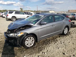 2018 Hyundai Elantra SE with VIN KMHD74LF6JU564830, listed as a Copart auction lot 73948824 with 133,373 mi miles and Salvage Title. Bid and sale history available at carsss.com. Image 1.