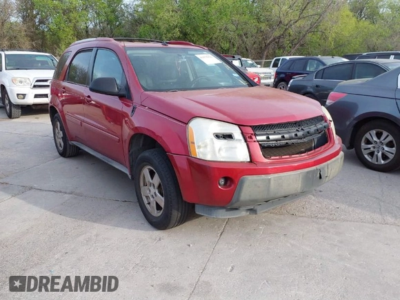 2005 Chevrolet Equinox LT with VIN 2CNDL63FX56119678, listed as a IAAI auction lot 41875023 with 182,378 mi miles. Bid and sale history available at carsss.com. Image 1.