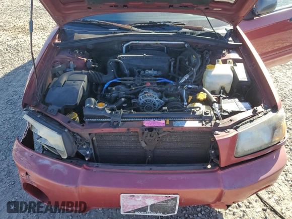 2003 Subaru Forester XS with VIN JF1SG65633H708372, listed as a Copart auction lot 80554034 with 288,772 mi miles and Salvage Title. Bid and sale history available at DreamBid. Image 12.