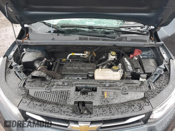 2021 Chevrolet Trax LS with VIN KL7CJNSB1MB347897, listed as a Copart auction lot 52775545 with 37,542 mi miles and Salvage Title. Bid and sale history available at carsss.com. Image 12.