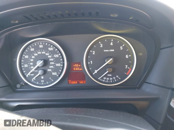 2010 BMW 5 Series 528i xDrive with VIN WBANV1C50AC446084, listed as a IAAI auction lot 41677297 with 112,854 mi miles and . Bid and sale history available at carsss.com. Image 7.