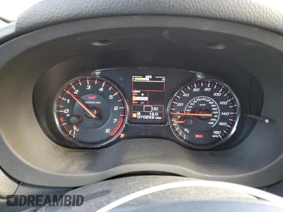 2021 Subaru WRX STI с VIN JF1VA2E63M9816283, выставлен на аукционе Copart как лот 87683975 с пробегом 70 222 миль миль и Списание • Salvage title. История ставок и продаж доступна на DreamBid. Изображение 9.