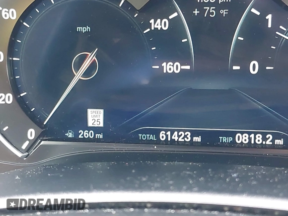 2019 BMW 5 Series 530i xDrive with VIN WBAJA7C54KWW17660, listed as a IAAI auction lot 42112929 with 66,000 mi miles and . Bid and sale history available at DreamBid. Image 15.