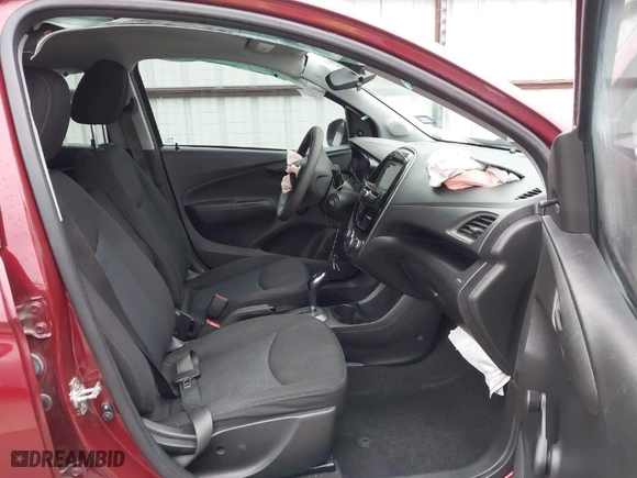 2022 Chevrolet Spark LS with VIN KL8CB6SA6NC015052, listed as a IAAI auction lot 41405492 with 39,853 mi miles. Bid and sale history available at carsss.com. Image 5.