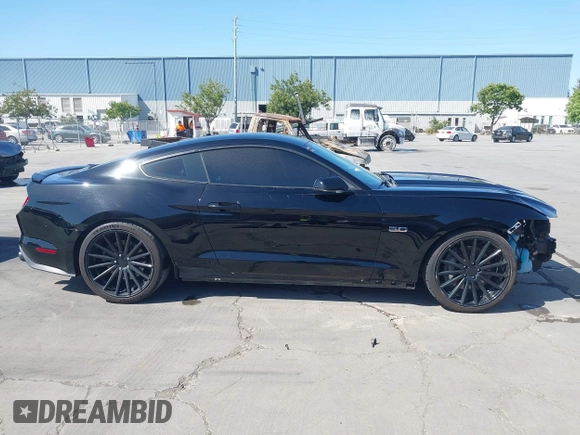 2015 Ford Mustang GT with VIN 1FA6P8CF8F5355875, listed as a IAAI auction lot 42146274 with 48,471 mi miles and . Bid and sale history available at carsss.com. Image 14.