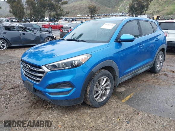 2017 Hyundai Tucson SE with VIN KM8J23A47HU420632, listed as a IAAI auction lot 41797652 with 66,325 mi miles. Bid and sale history available at carsss.com. Image 2.