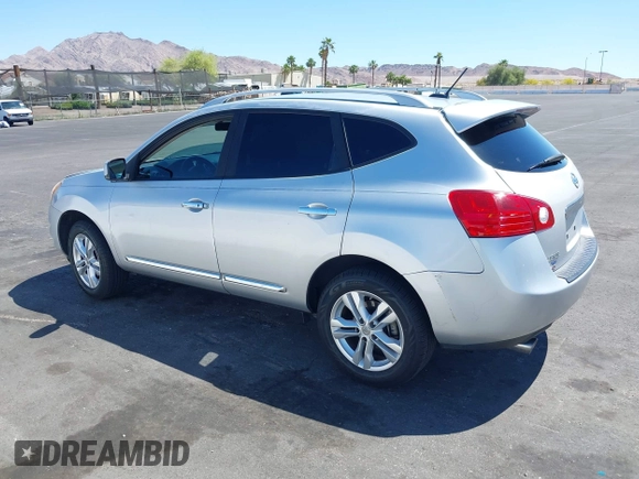 2013 Nissan Rogue S with VIN JN8AS5MV4DW638499, listed as a IAAI auction lot 42232075 with 168,184 mi miles and . Bid and sale history available at DreamBid. Image 3.