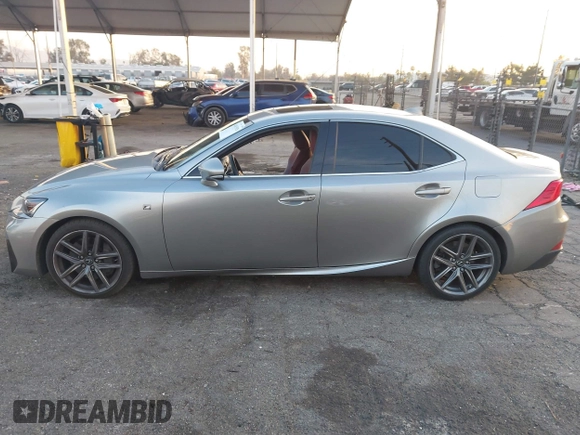 2017 Lexus IS with VIN JTHBA1D23H5056020, listed as a IAAI auction lot 41013926 with 132,315 mi miles. Bid and sale history available at carsss.com. Image 15.