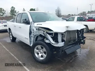 2020 Ram 1500 Big Horn with VIN 1C6RREBT0LN266926, listed as a IAAI auction lot 41794173 with 126,043 mi miles. Bid and sale history available at carsss.com. Image 1.
