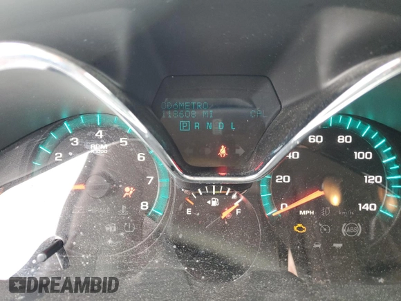 2017 Chevrolet Traverse LT with VIN 1GNKRHKD8HJ193380, listed as a Copart auction lot 51819015 with 118,608 mi miles and Salvage Title. Bid and sale history available at DreamBid. Image 9.