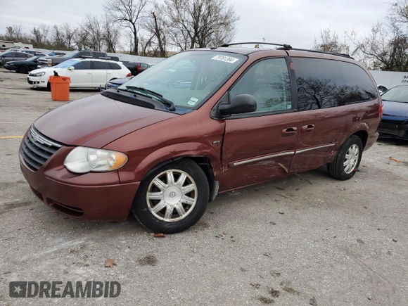 2007 Chrysler Town & Country LWB Touring with VIN 2A4GP54L07R278578, listed as a Copart auction lot 79761394 with 228,537 mi miles and Salvage Title. Bid and sale history available at carsss.com. Image 1.