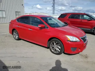 2015 Nissan Sentra S with VIN 3N1AB7AP3FY262096, listed as a Copart auction lot 51219975 with 156,394 mi miles and Clean Title. Bid and sale history available at carsss.com. Image 4.