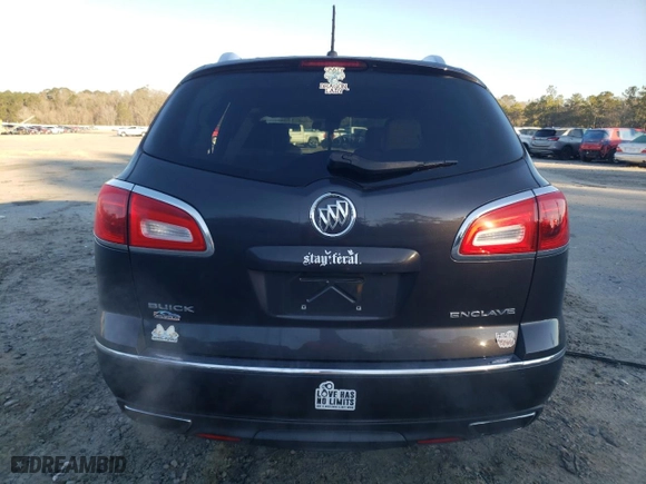 2014 Buick Enclave Premium with VIN 5GAKRCKD6EJ261491, listed as a Copart auction lot 88901195 with 99,187 mi miles and Salvage Title. Bid and sale history available at carsss.com. Image 6.