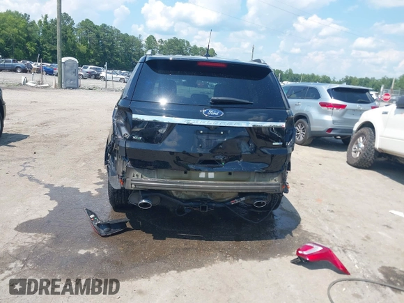 2018 Ford Explorer XLT z VIN 1FM5K8D83JGA64472, wystawiony jako IAAI lot #42617188 z przebiegiem 126 822 mil mil oraz . Historia ofert i sprzedaży dostępna na DreamBid. Obrazek 17.