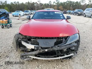 2023 Toyota GR Supra 3.0 with VIN WZ1DB0G02PW055205, listed as a Copart auction lot 84748904 with 0 mi miles and Clean Title. Bid and sale history available at carsss.com. Image 5.