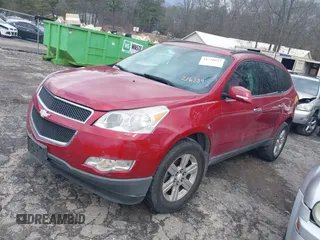 2012 Chevrolet Traverse 1LT with VIN 1GNKRGEDXCJ216284, listed as a IAAI auction lot 41736823 with 207,281 mi miles and . Bid and sale history available at DreamBid. Image 2.