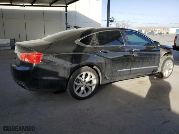 2017 Chevrolet Impala Premier with VIN 2G1145S33H9114467, listed as a Copart auction lot 43082865 with NaN miles and Salvage Title. Bid and sale history available at carsss.com. Image 3.