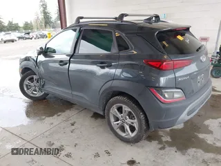 2022 Hyundai Kona SEL with VIN KM8K6CAB2NU857411, listed as a IAAI auction lot 41860564 with 29,199 mi miles and . Bid and sale history available at DreamBid. Image 3.