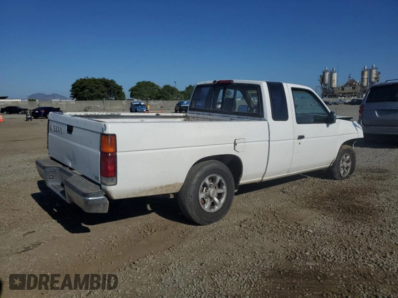 1997 Nissan Frontier XE with VIN 1N6SD16S5VC386896, listed as a Copart auction lot 57669835 with 343,173 mi miles and Salvage title. Bid and sale history available at DreamBid. Image 3.