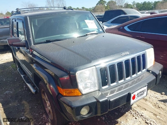 2010 Jeep Commander Sport with VIN 1J4RG4GK6AC158645, listed as a IAAI auction lot 41574053 with 145,238 mi miles. Bid and sale history available at carsss.com. Image 1.
