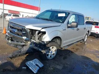 2017 Ford F-150 XL with VIN 1FTEW1C82HFB34884, listed as a IAAI auction lot 40994081 with NaN miles. Bid and sale history available at carsss.com. Image 17.