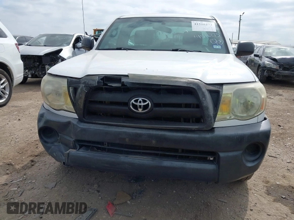 2008 Toyota Tacoma with VIN 5TENX22N38Z510277, listed as a IAAI auction lot 41516273 with 119,905 mi miles. Bid and sale history available at carsss.com. Image 6.