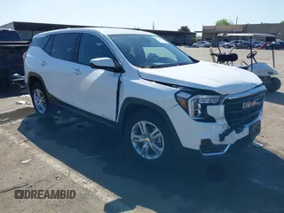 2022 GMC Terrain SLE z VIN 3GKALMEVXNL223054, wystawiony jako IAAI lot #42025363 z przebiegiem 15 471 mil mil oraz . Historia ofert i sprzedaży dostępna na DreamBid. Obrazek 1.