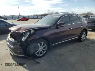 2017 Infiniti QX50 with VIN JN1BJ0RR9HM406521, listed as a Copart auction lot 46855915 with 41,124 mi miles and Salvage Title. Bid and sale history available at carsss.com. Image 1.