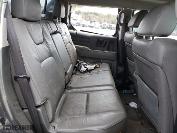 2011 Honda Ridgeline RTL with VIN 5FPYK1F55BB455122, listed as a Copart auction lot 48478305 with 233,972 mi miles and Salvage Title. Bid and sale history available at carsss.com. Image 10.
