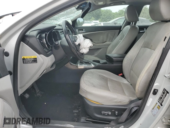 2013 Kia Optima EX with VIN 5XXGN4A73DG119099, listed as a Copart auction lot 62552845 with Not provided miles and Clean title. Bid and sale history available at DreamBid. Image 7.