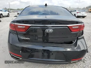 2017 Kia Cadenza Premium with VIN KNALB4J17H5048709, listed as a Copart auction lot 48437165 with 109,001 mi miles and Salvage Title. Bid and sale history available at carsss.com. Image 6.