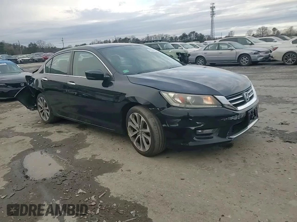 2014 Honda Accord Sedan Sport with VIN 1HGCR2F53EA185844, listed as a Copart auction lot 49364295 with 135,546 mi miles and Salvage Title. Bid and sale history available at carsss.com. Image 11.
