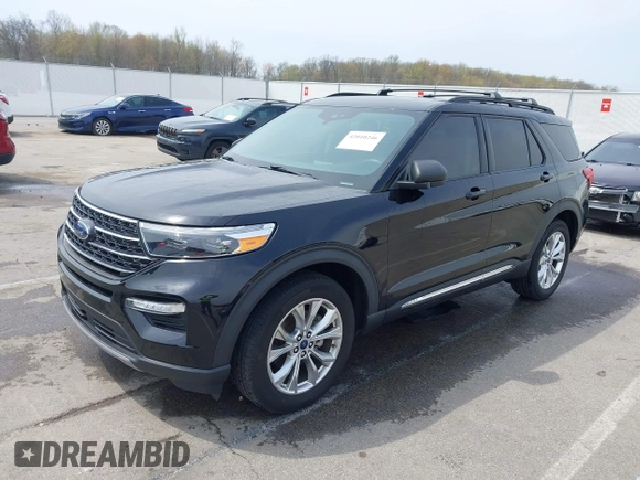 2020 Ford Explorer XLT z VIN 1FMSK8DH0LGC78552, wystawiony jako IAAI lot #42010246 z przebiegiem 46 614 mil mil oraz . Historia ofert i sprzedaży dostępna na DreamBid. Obrazek 2.