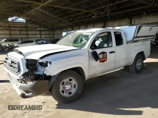 2023 Toyota Tacoma SR z VIN 3TYRX5GN2PT084805, wystawiony jako Copart lot #42514875 z przebiegiem 22 750 mil mil oraz Szkoda całkowita • Salvage title. Historia ofert i sprzedaży dostępna na DreamBid. Obrazek 1.