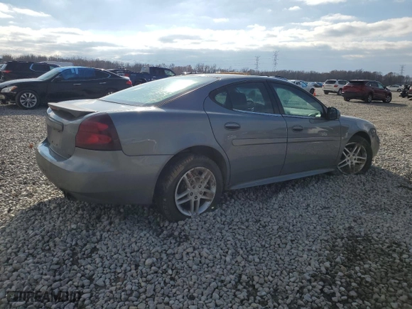 2007 Pontiac Grand Prix GT with VIN 2G2WR554471145683, listed as a Copart auction lot 86130554 with 158,165 mi miles and Salvage Title. Bid and sale history available at carsss.com. Image 3.