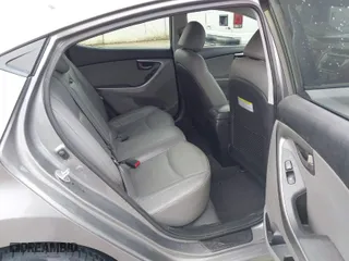 2013 Hyundai Elantra GLS PZEV with VIN 5NPDH4AE9DH421381, listed as a IAAI auction lot 41435537 with 253,528 mi miles. Bid and sale history available at carsss.com. Image 8.